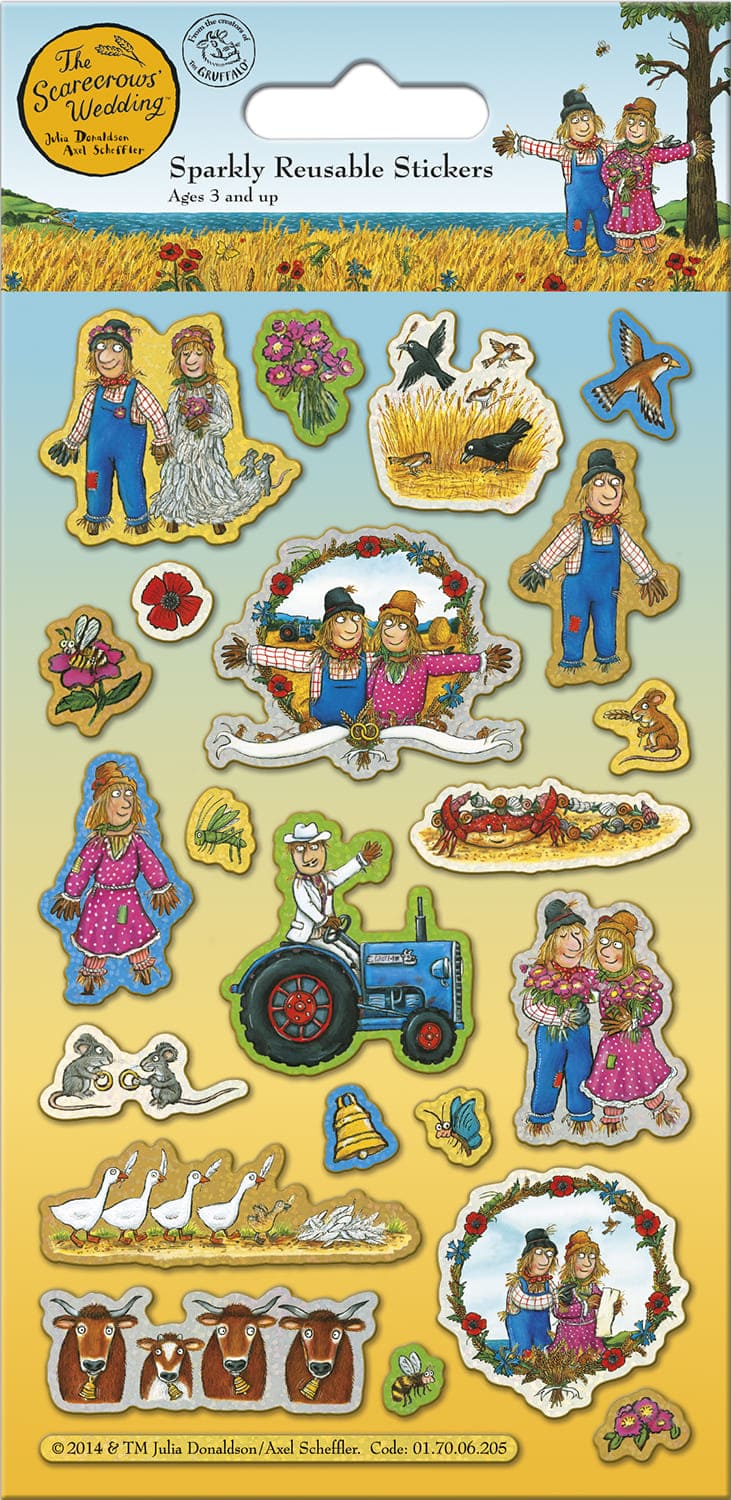 The Scarecrow's Wedding Foil Stickers 01.70.06.205