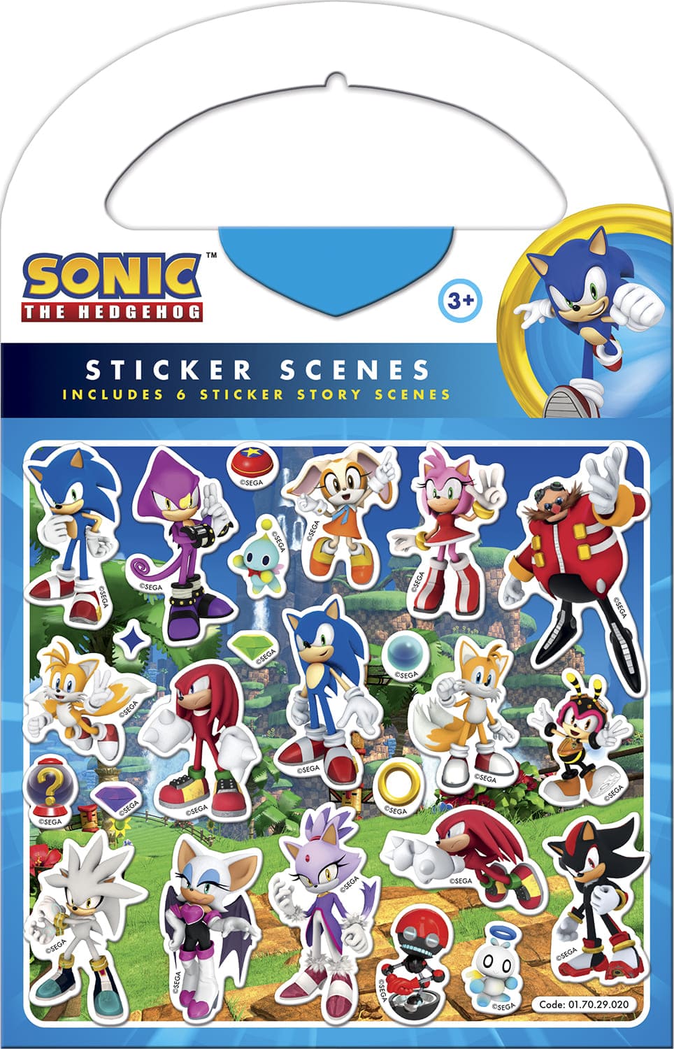 Sonic The Hedgehog Sticker Scene 01.70.29.020
