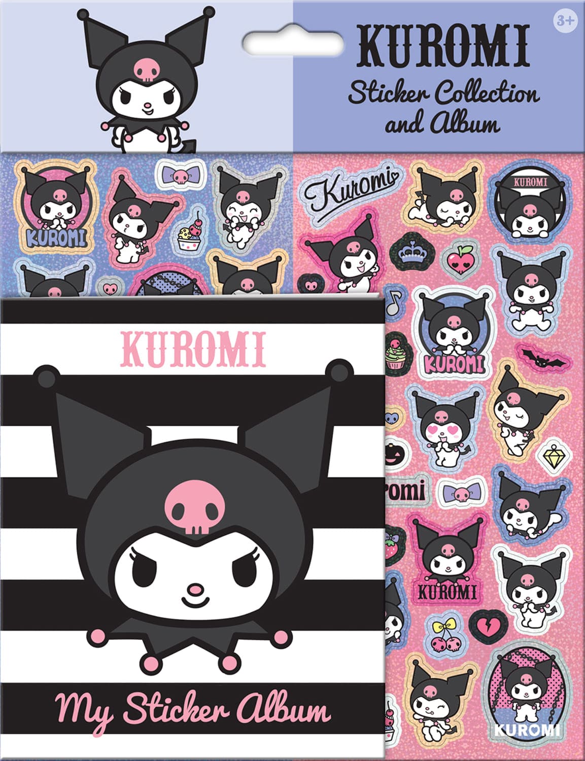 Kuromi Sticker Collection and Album 01.70.43.012