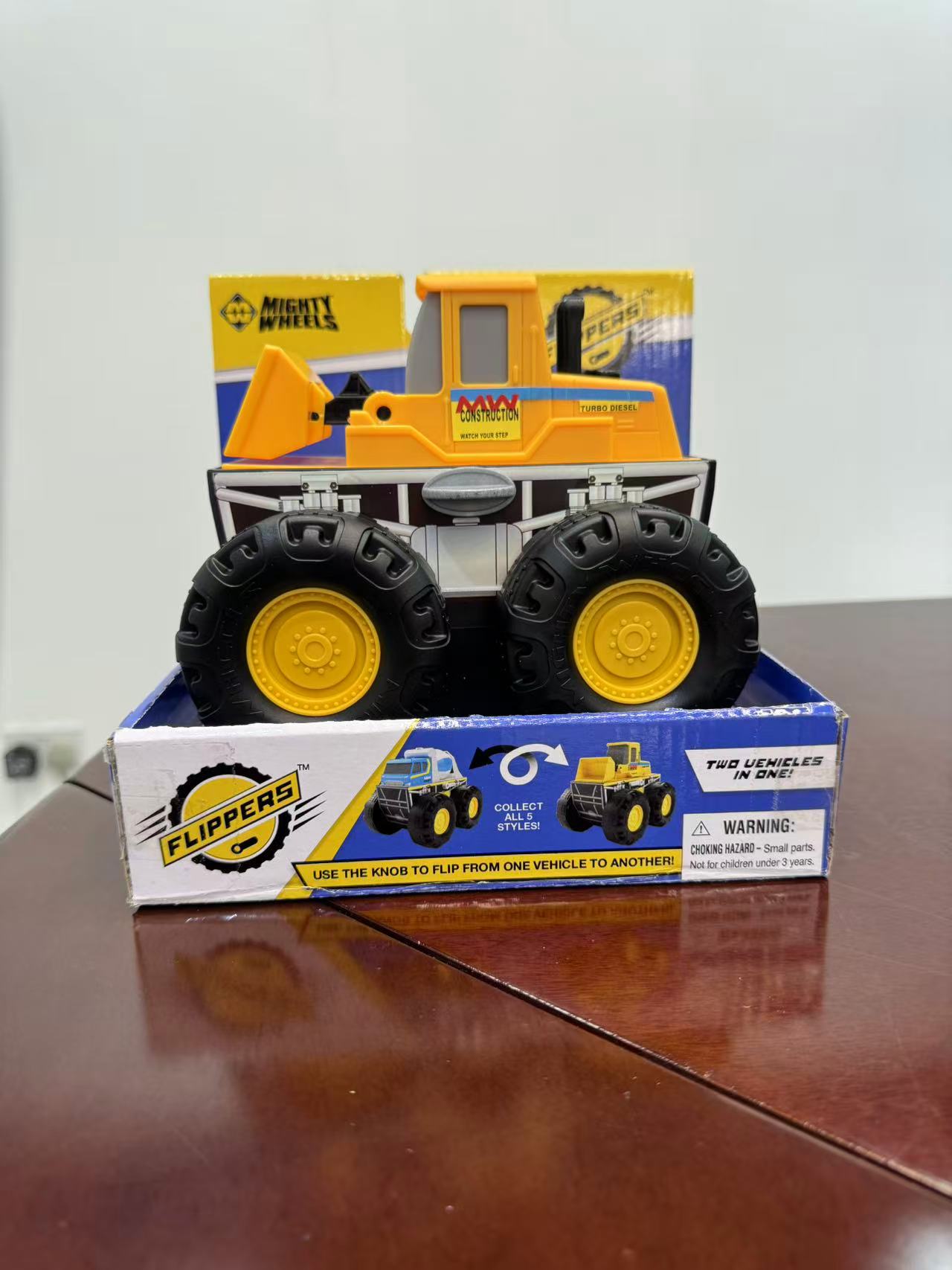 7 inch. Flipper (Front Loader and Cement Mixer)