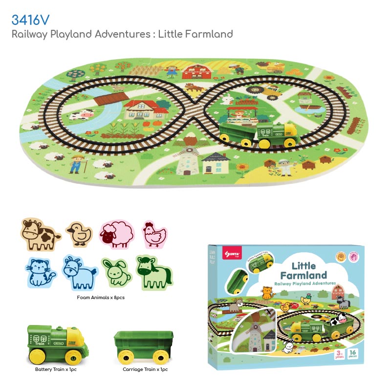 3416V - Railway Playland Adventures : Little Farmland