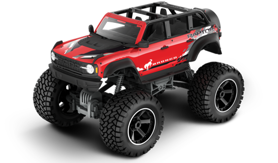 1:10 R/C 4x4, FF Ford Heavy Metal Bronco Raptor