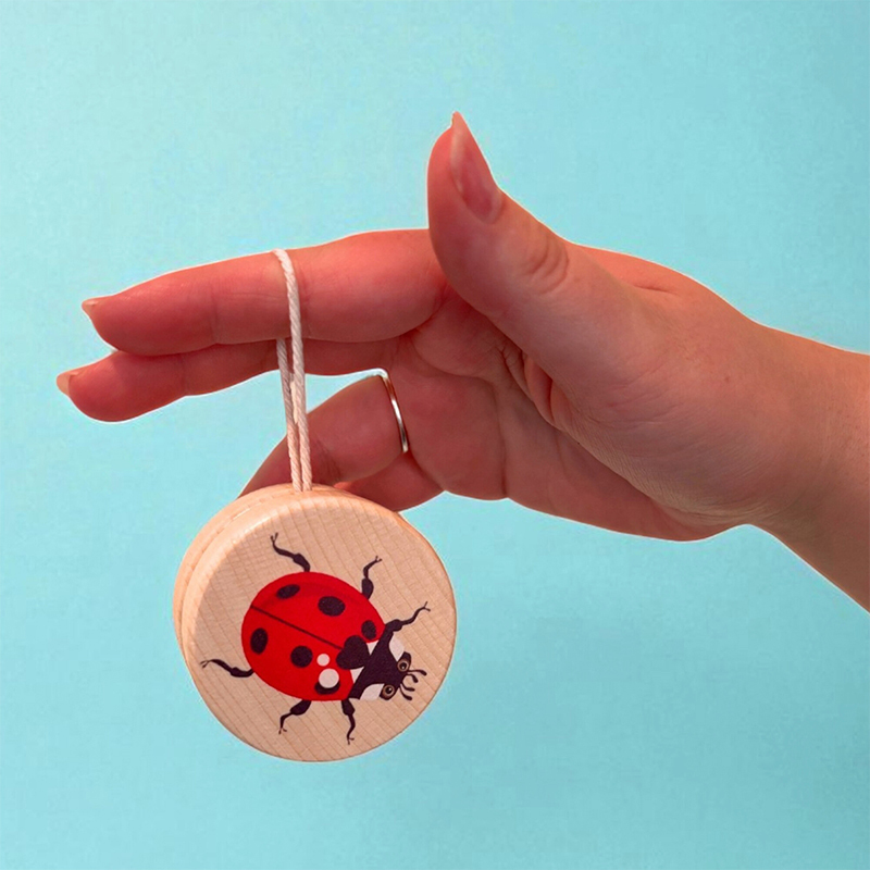 Wooden Insect Yo-Yos