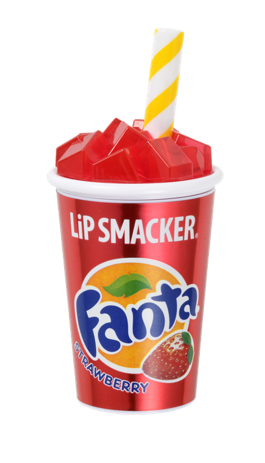 Fanta Strawberry Lip balm cup