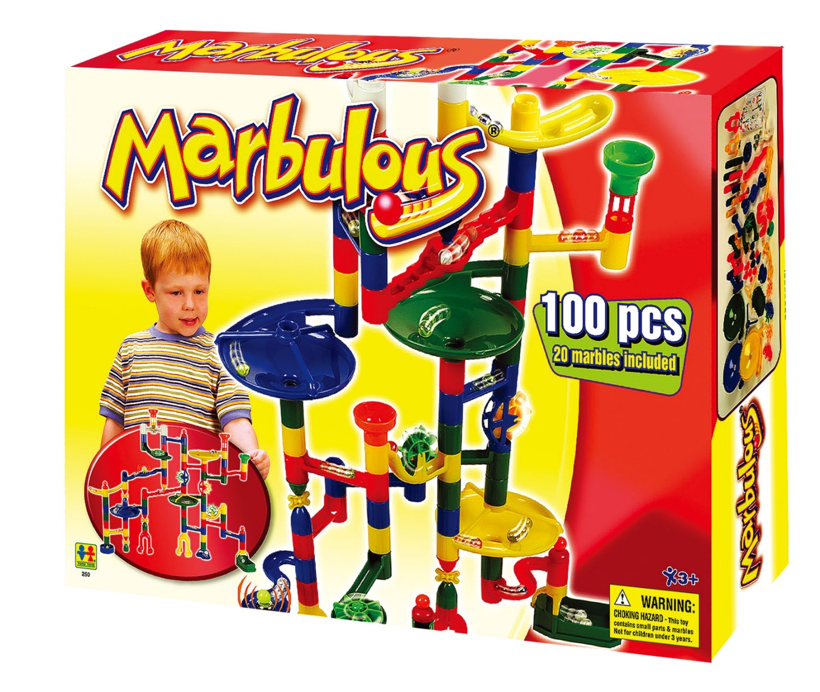 Advanced Set: Marbulous 80 pcs + 20 marbles