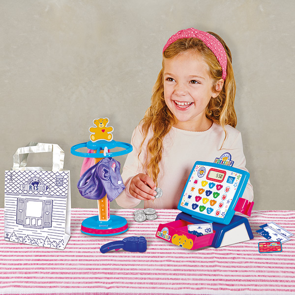 Casdon Build-a-Bear Workshop shop and checkout set