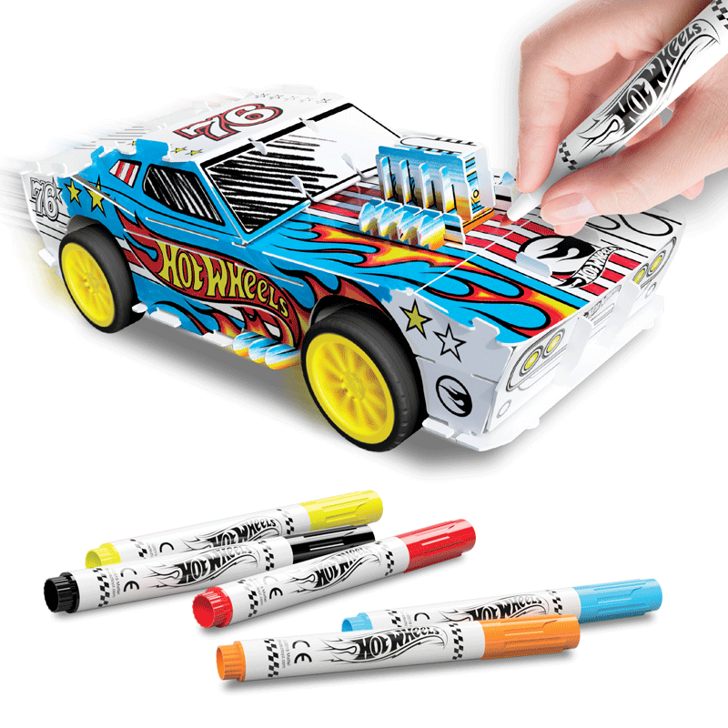 Hot Wheels Creative Maker Kitz - Custom Racer Kit
