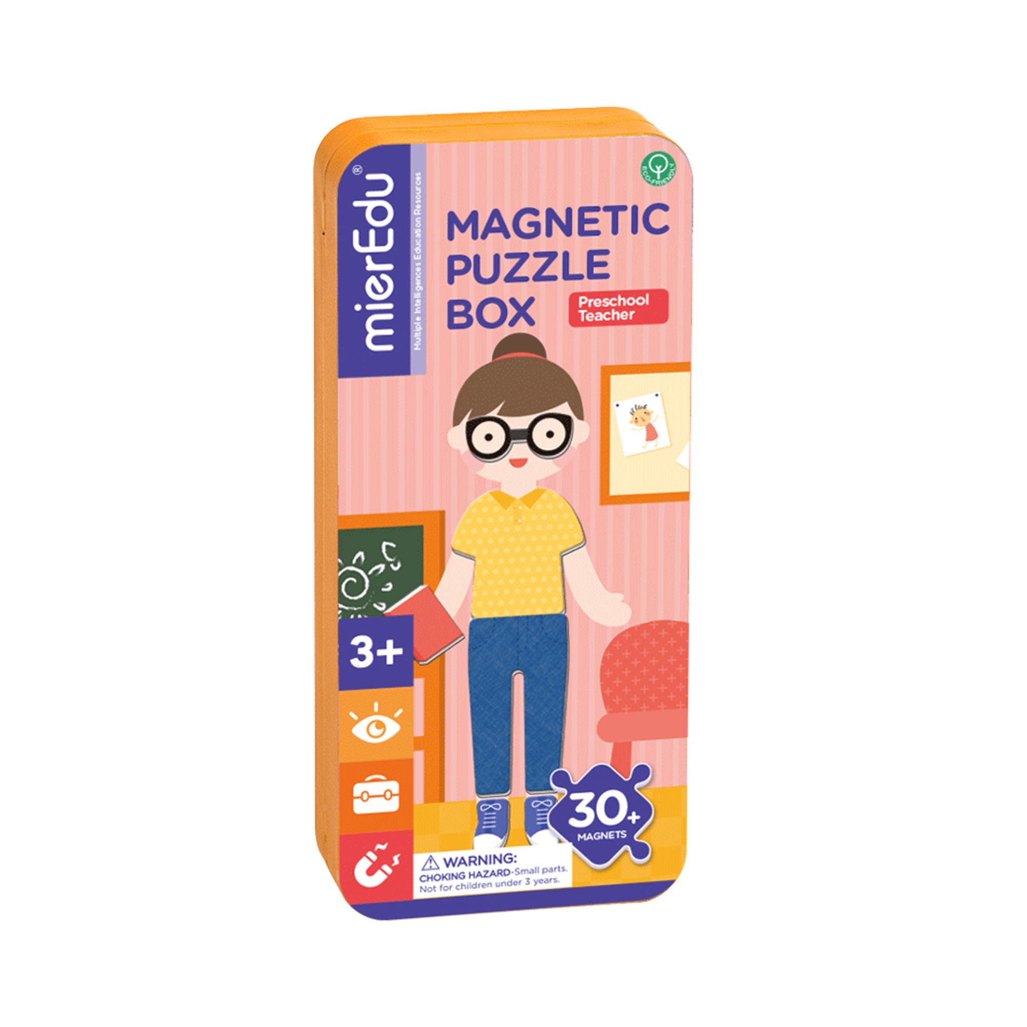 Magnetic Puzzle Tin - School Teacher
