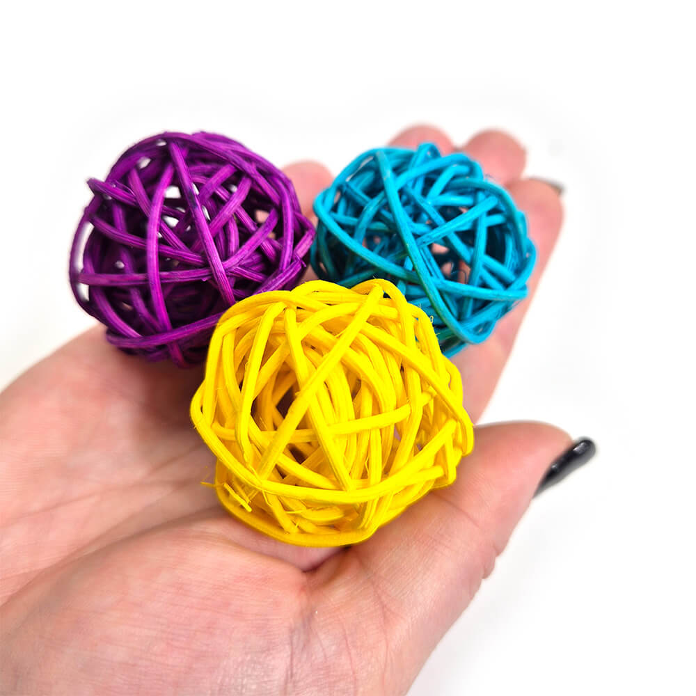 Colourful Rattan Balls