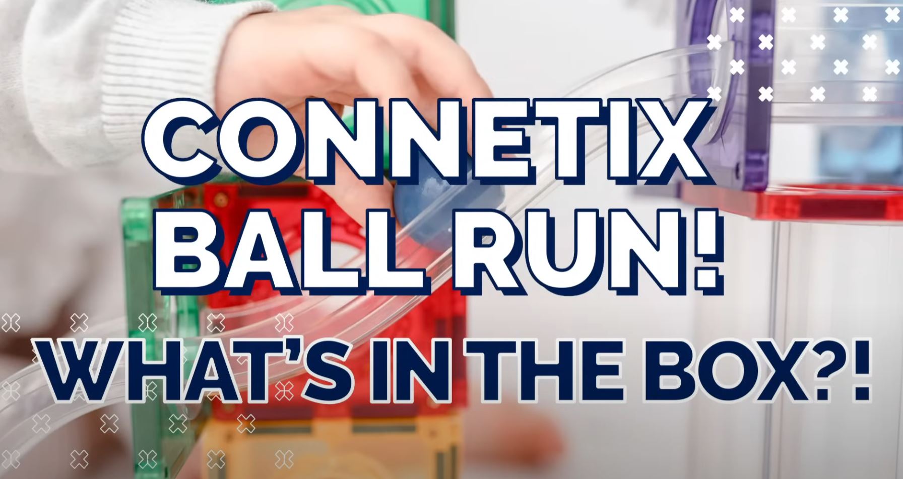 Unboxing the CONNETIX Tiles Ball Run - WHAT'S IN THE BOX?!