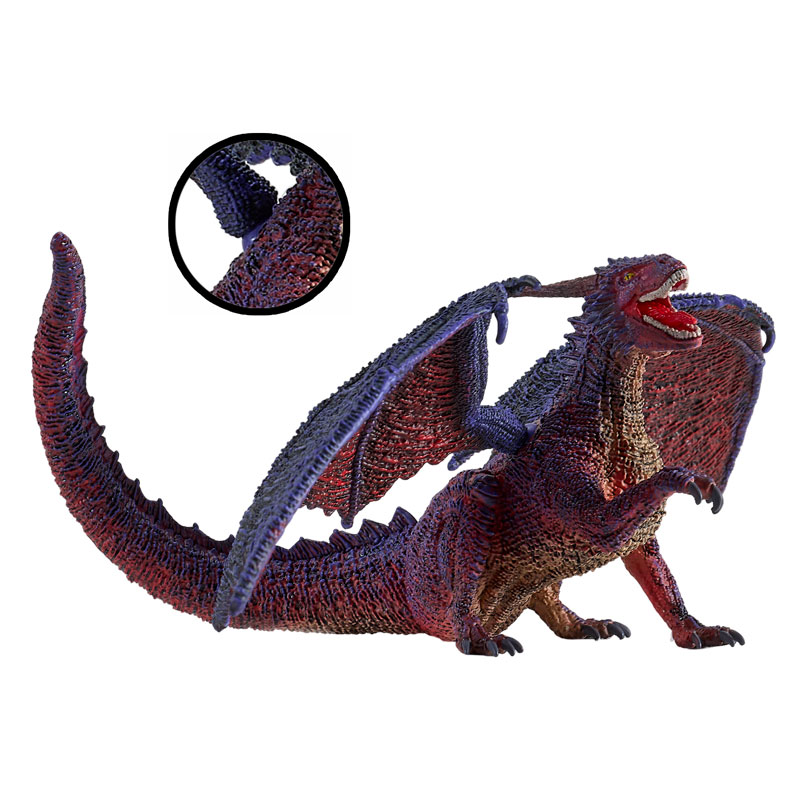 Dragon with Moving Wings