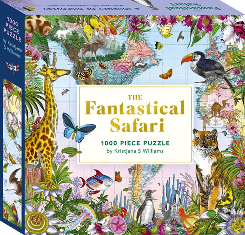 9781805701781	Fantastical Safari: 1000-piece Jigsaw Puzzle, The