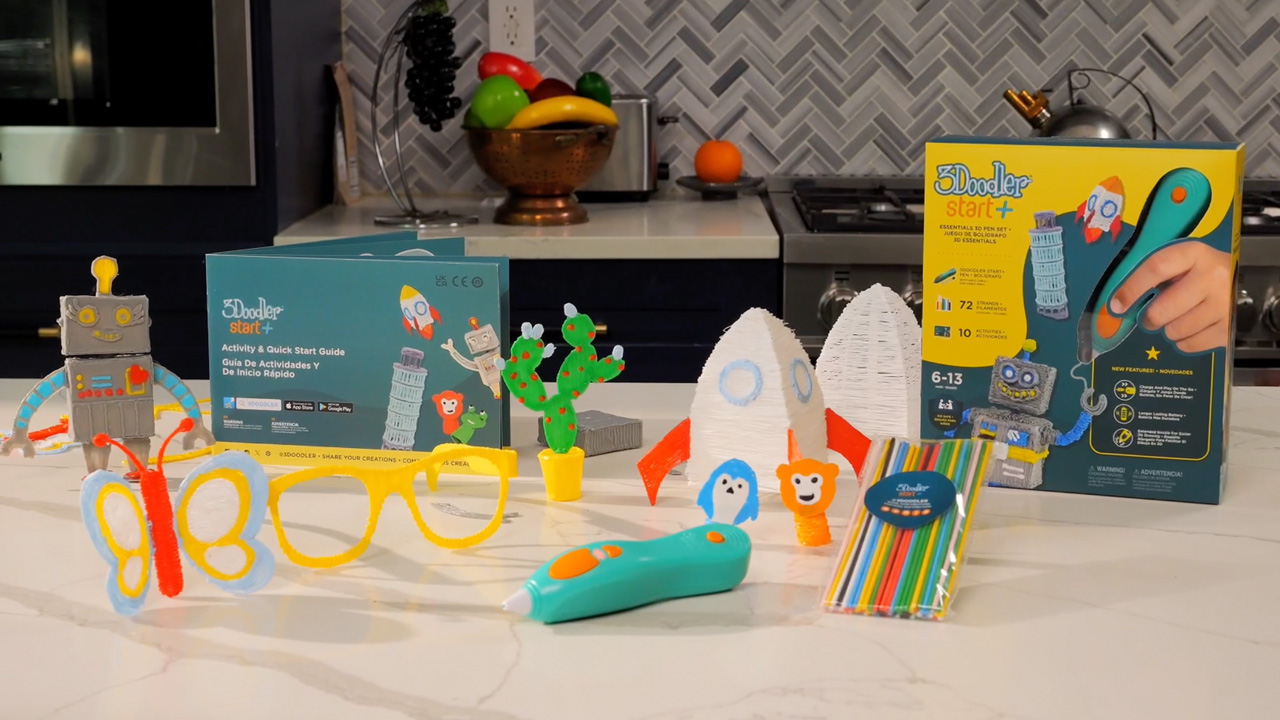 3Doodler Start+ 3D Printing Pen Essentials Set