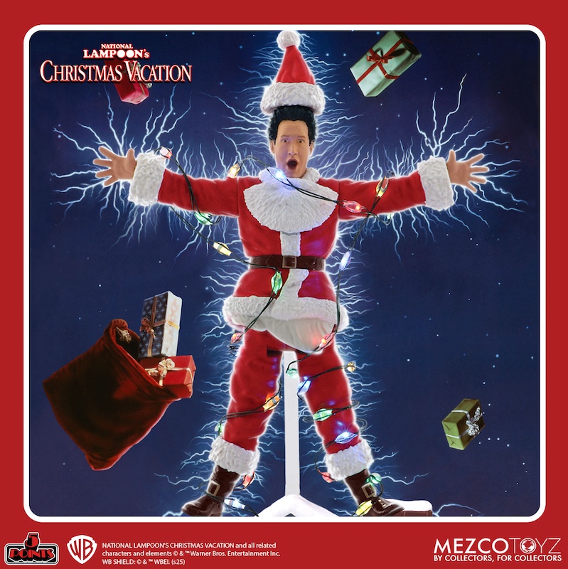 National Lampoon's Christmas Vacation - Light Shock Clark Griswold 5 Points 