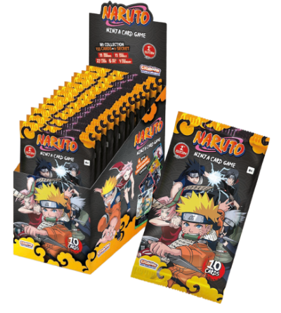 Naruto Mythos TCG: First set Booster packs